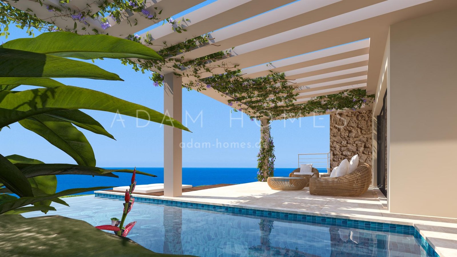 Modern luxury 2+1 apartments 2 minutes walking from the beach