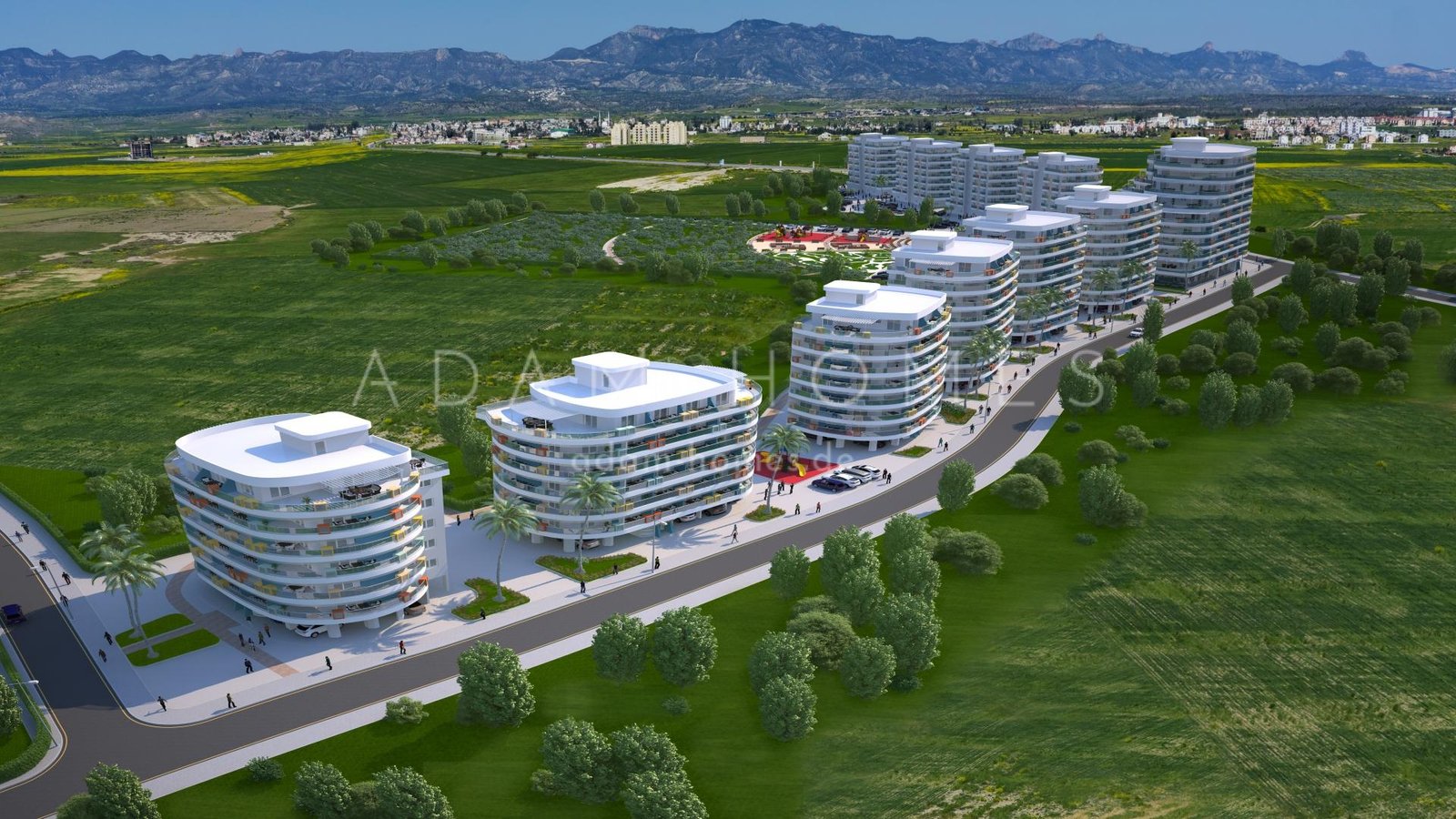1+1 apartments 300 meters from the sea