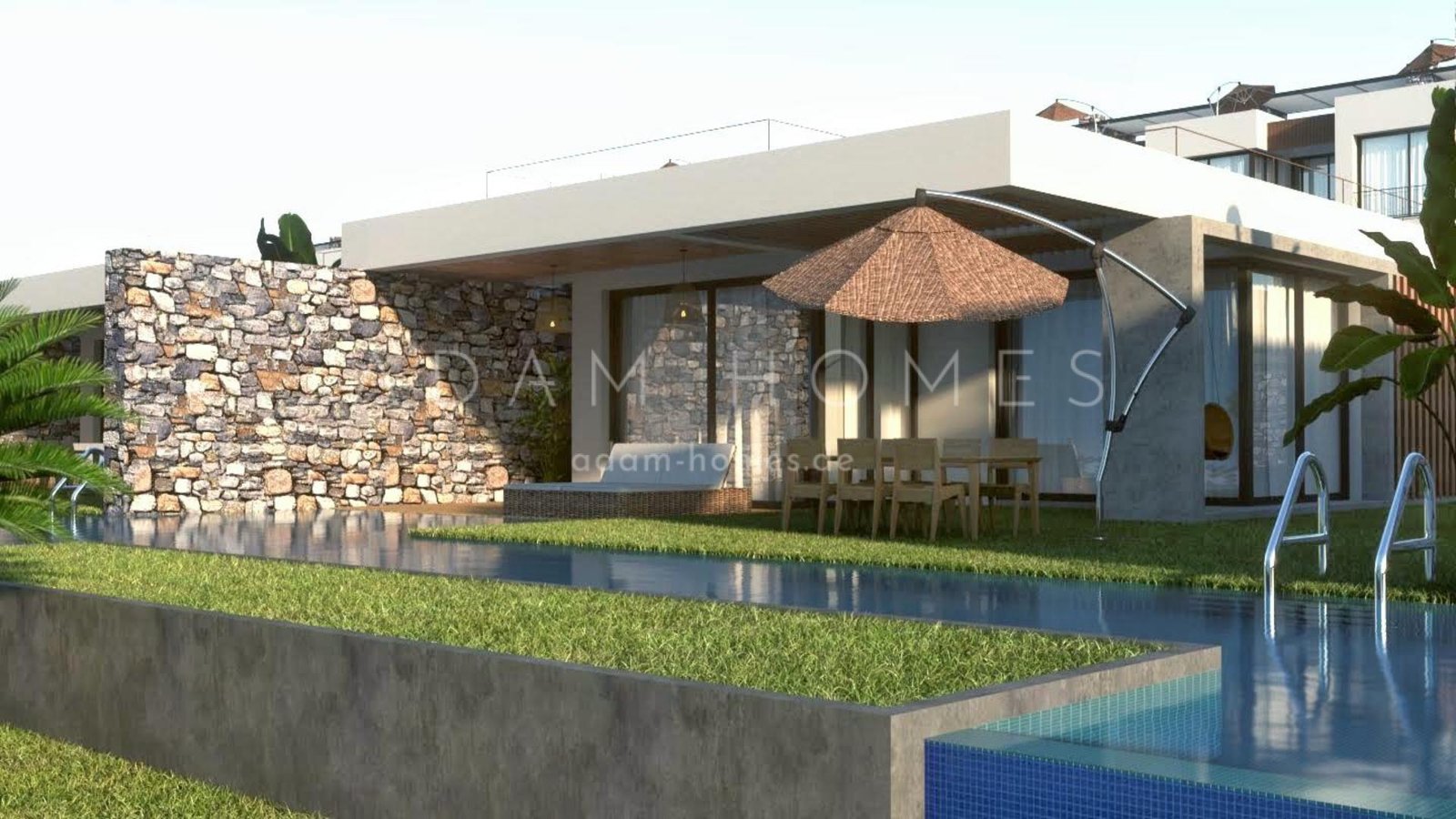 Bungalow 3+1 with private pool