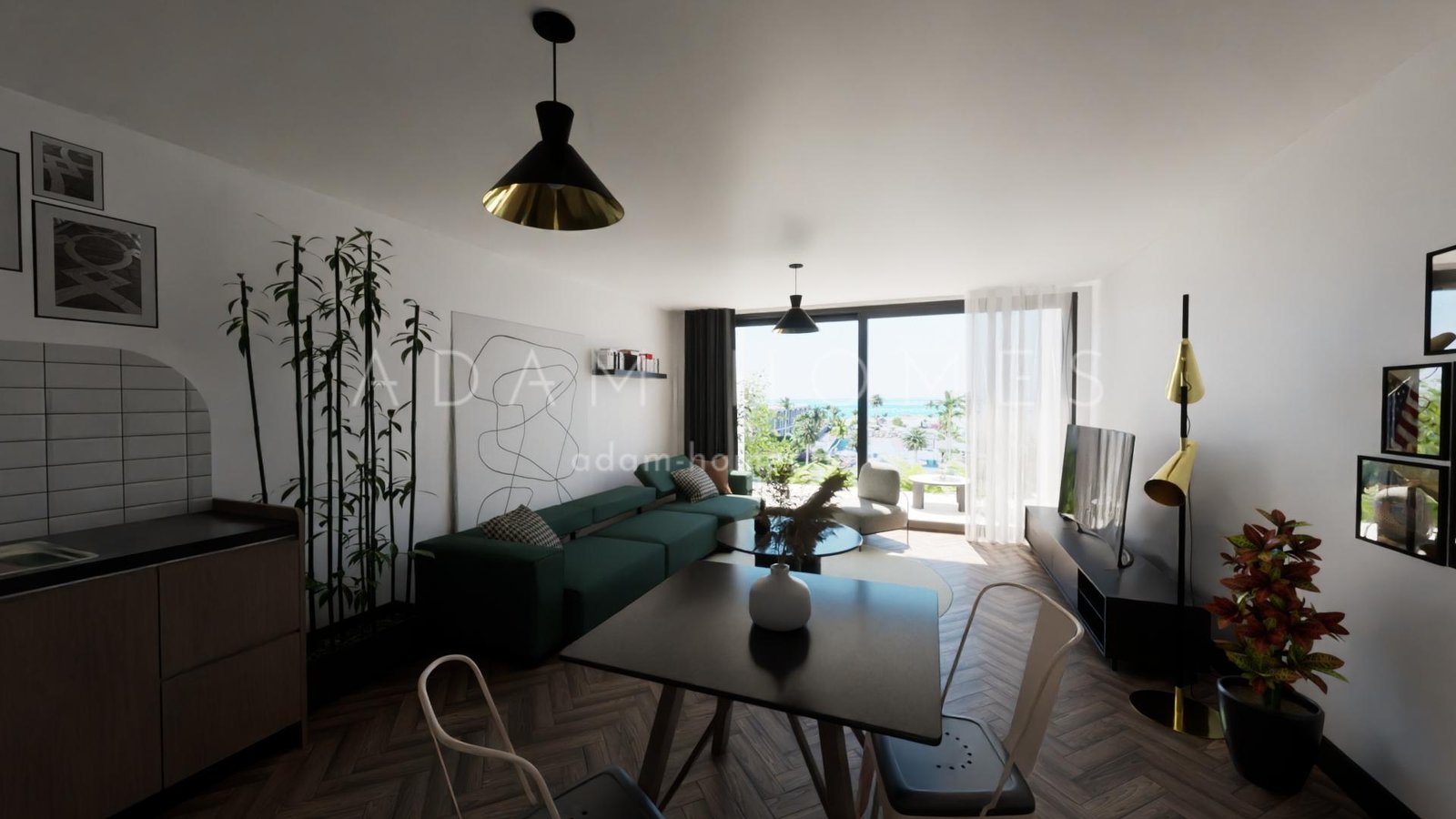 2 bedroom apartments in a luxury eco-resort complex
