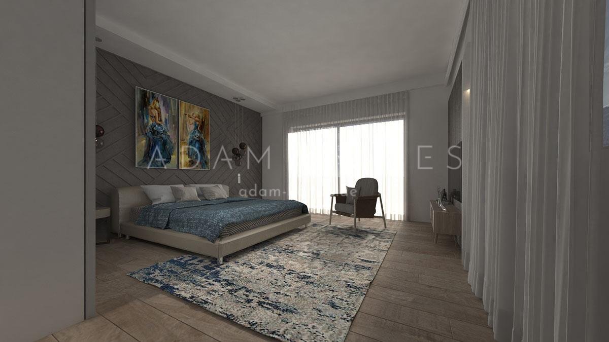 3 bedroom apartments will be located in a quiet area of ​​Yeni Boğaziçi